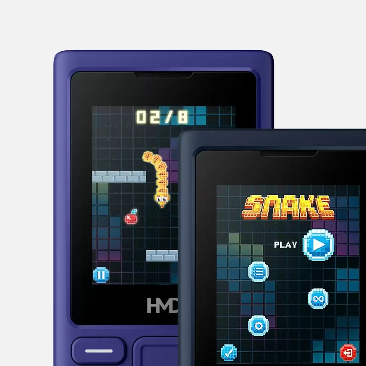 HMD 推 101/102 功能手机:内置贪吃蛇游戏,起价 1899 卢比