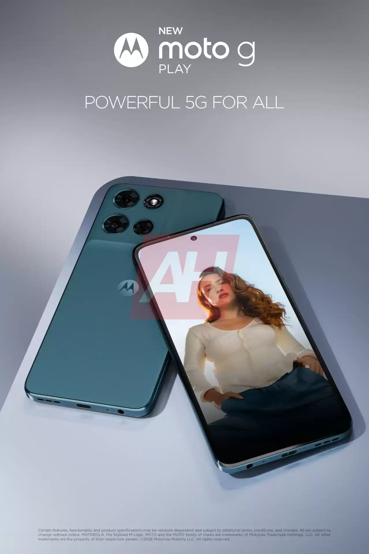 摩托罗拉 2026 款 Moto G / G Play 手机渲染图曝光：6.7 英寸直屏、天玑 6300 芯片