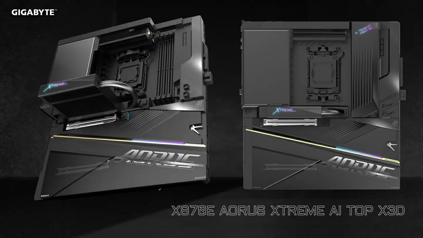 技嘉推出 X870E AORUS X3D 系列主板:增强 X3D 模式,9000MT/s 内存支持