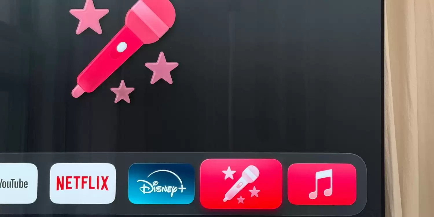 苹果 Apple Music 卡拉 OK 功能 Sing 独立图标首次登上 Apple TV 主屏