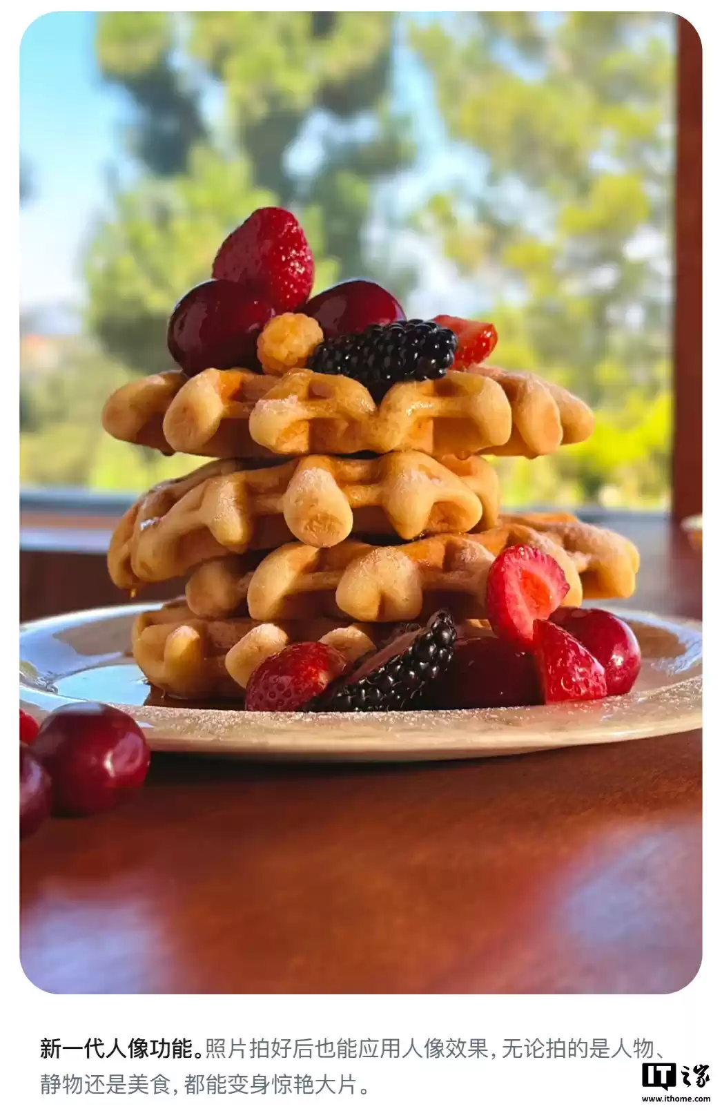 苹果首款:iPhone Air 单摄也能用人像模式拍美食、植物等