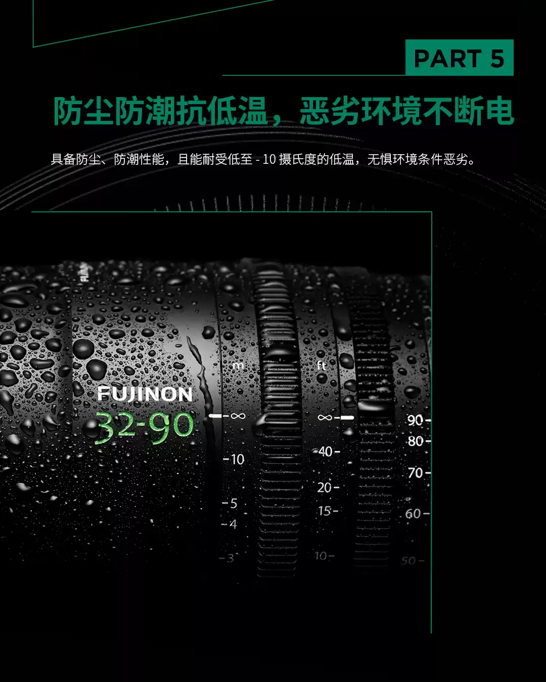 富士推出 GF32-90mmT3.5 PZ OIS WR 中画幅电动变焦镜头新品