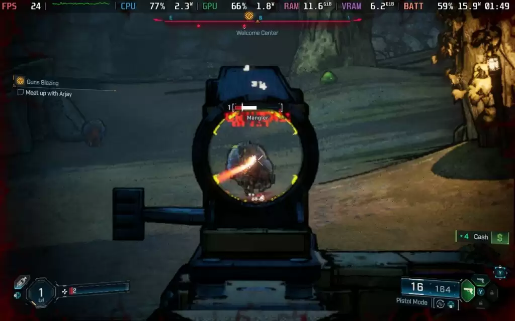 《无主之地 4》游戏在 Steam Deck 掌机运行效果不佳,存输入延迟、卡顿问题