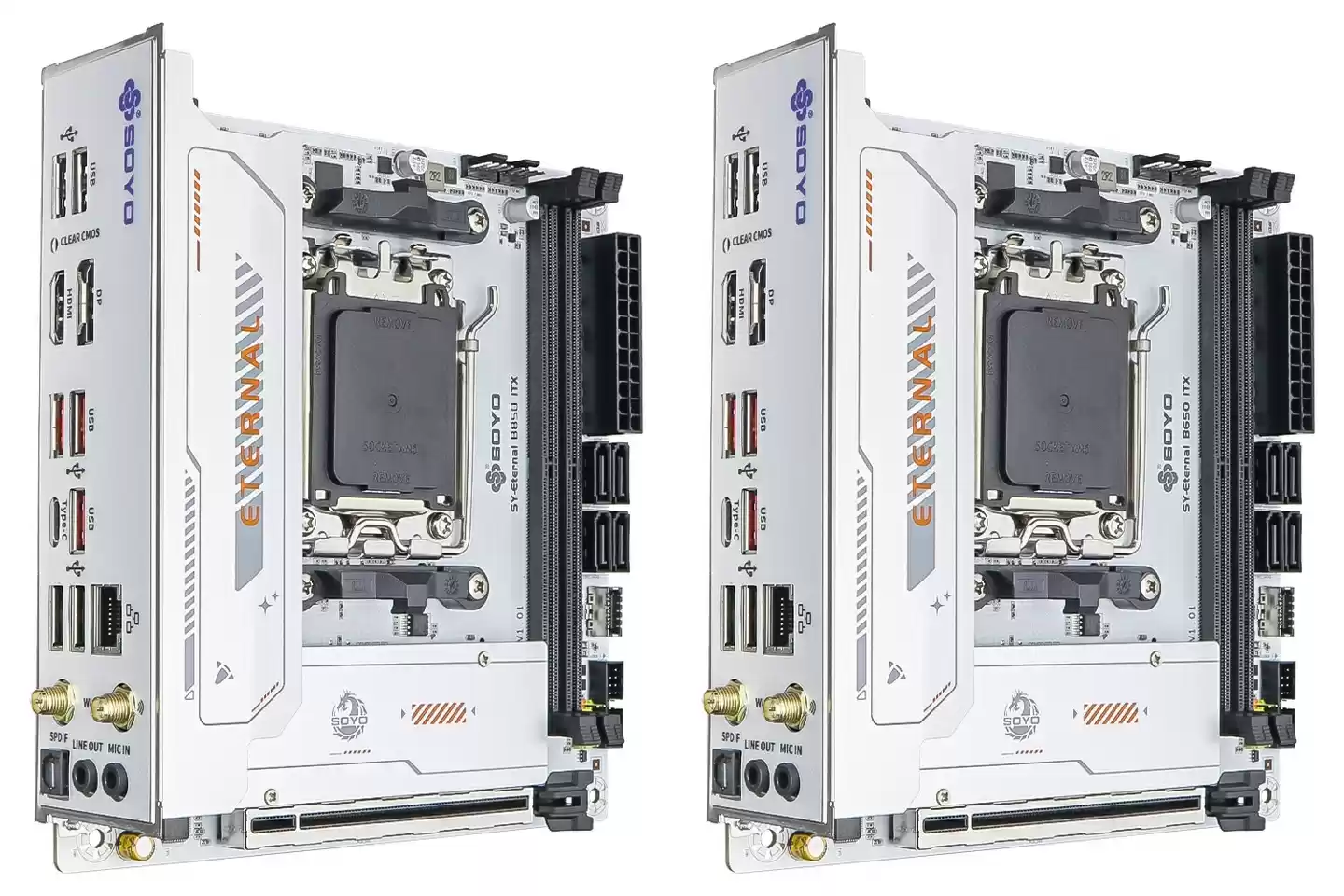 梅捷推出永恒 B850 / B650 ITX WIFI 主板,提供 Gen5 PCIe 插槽与 M.2 盘位