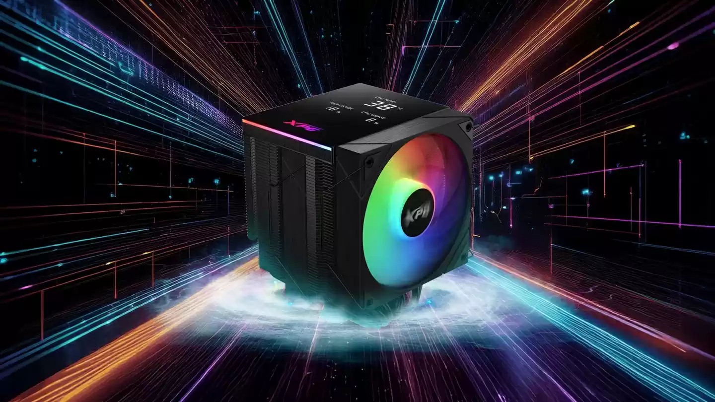 威刚 XPG 进军风冷散热器,发布两款 MAESTRO PLUS 数显型号