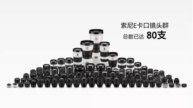 索尼E卡口镜头群