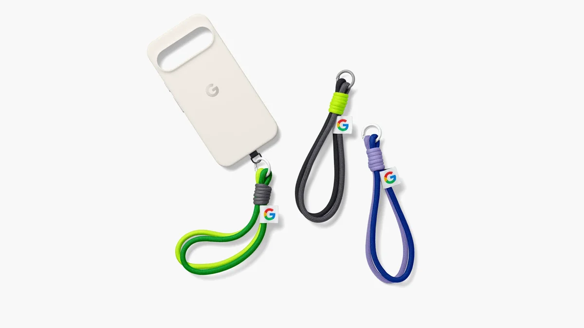 谷歌Pixel 10系列推出腕带挂绳,苹果iPhone 17曾推479元斜挎绳