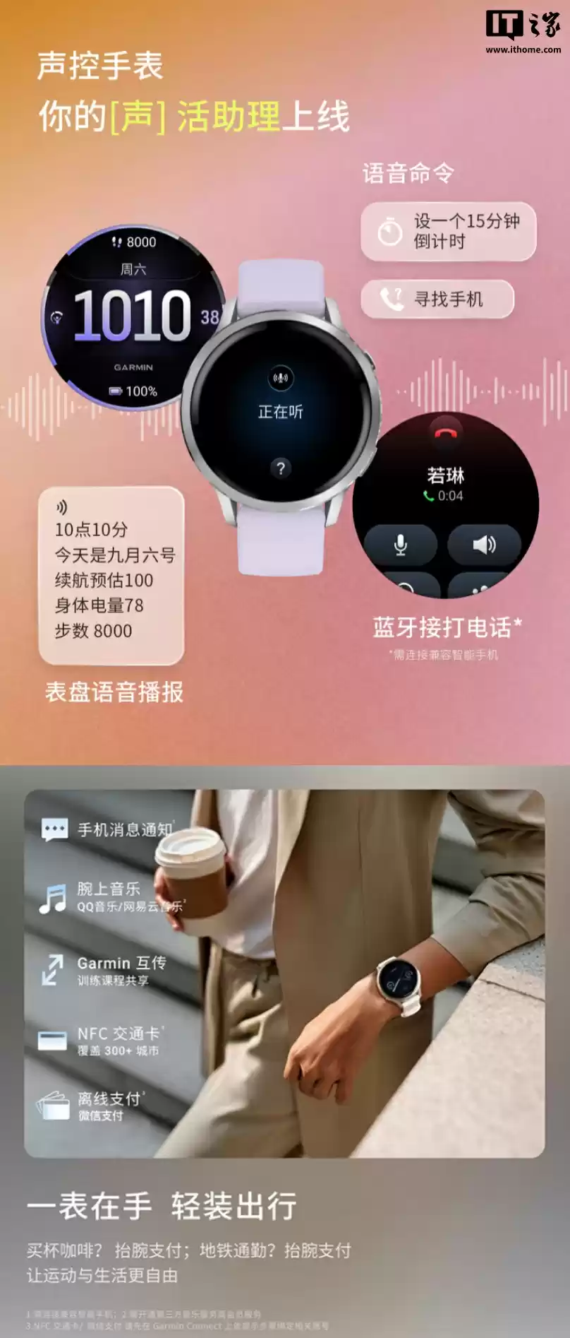 3980 元佳明 Venu 4 智能运动手表国行预售:41/45mm 双版本、升级睡眠教练 / 语音助理