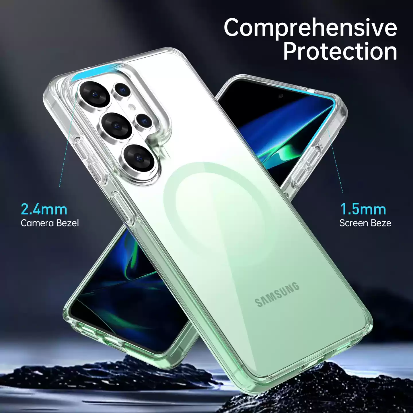 三星 Galaxy S26 Edge 手机壳渲染图曝光，后摄模组设计类似苹果 iPhone 17 Pro