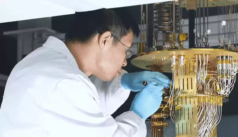 量子计算机生产线