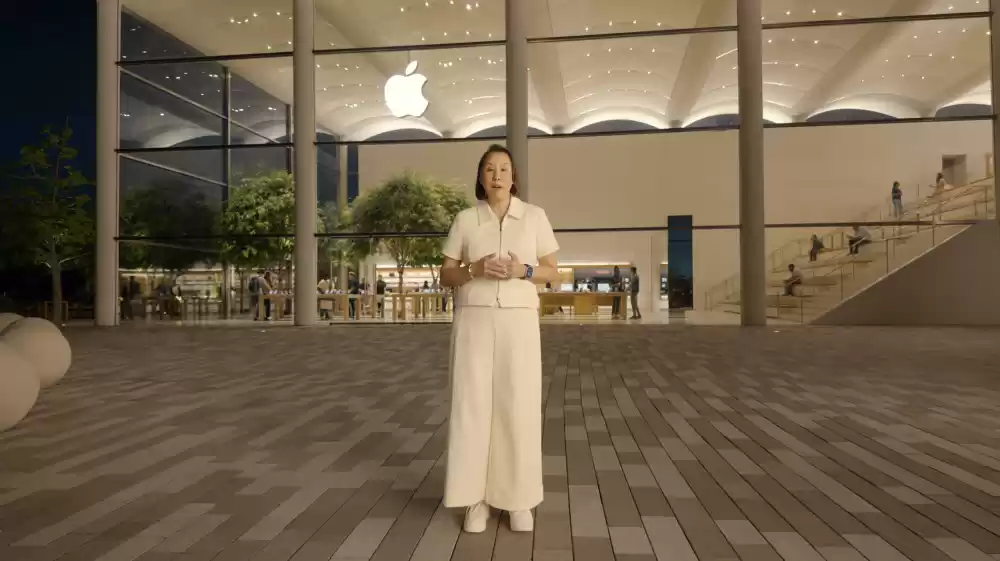 Kaiann Drance在发布会现场