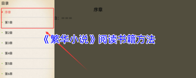繁华小说阅读指南：轻松掌握找书与读书技巧