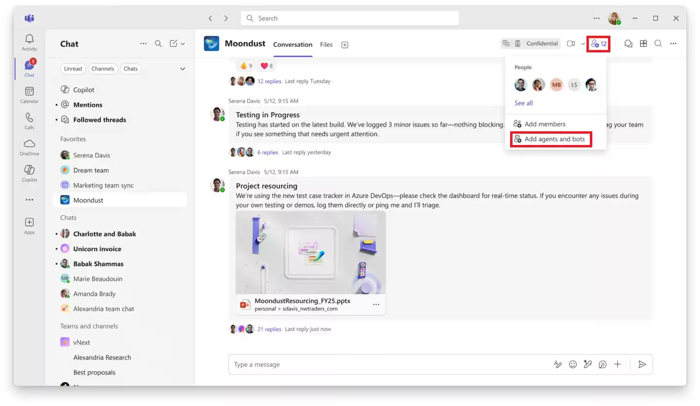 提升团队执行力：微软 Teams 公测 Channel Agent，AI 生成报告、追踪任务