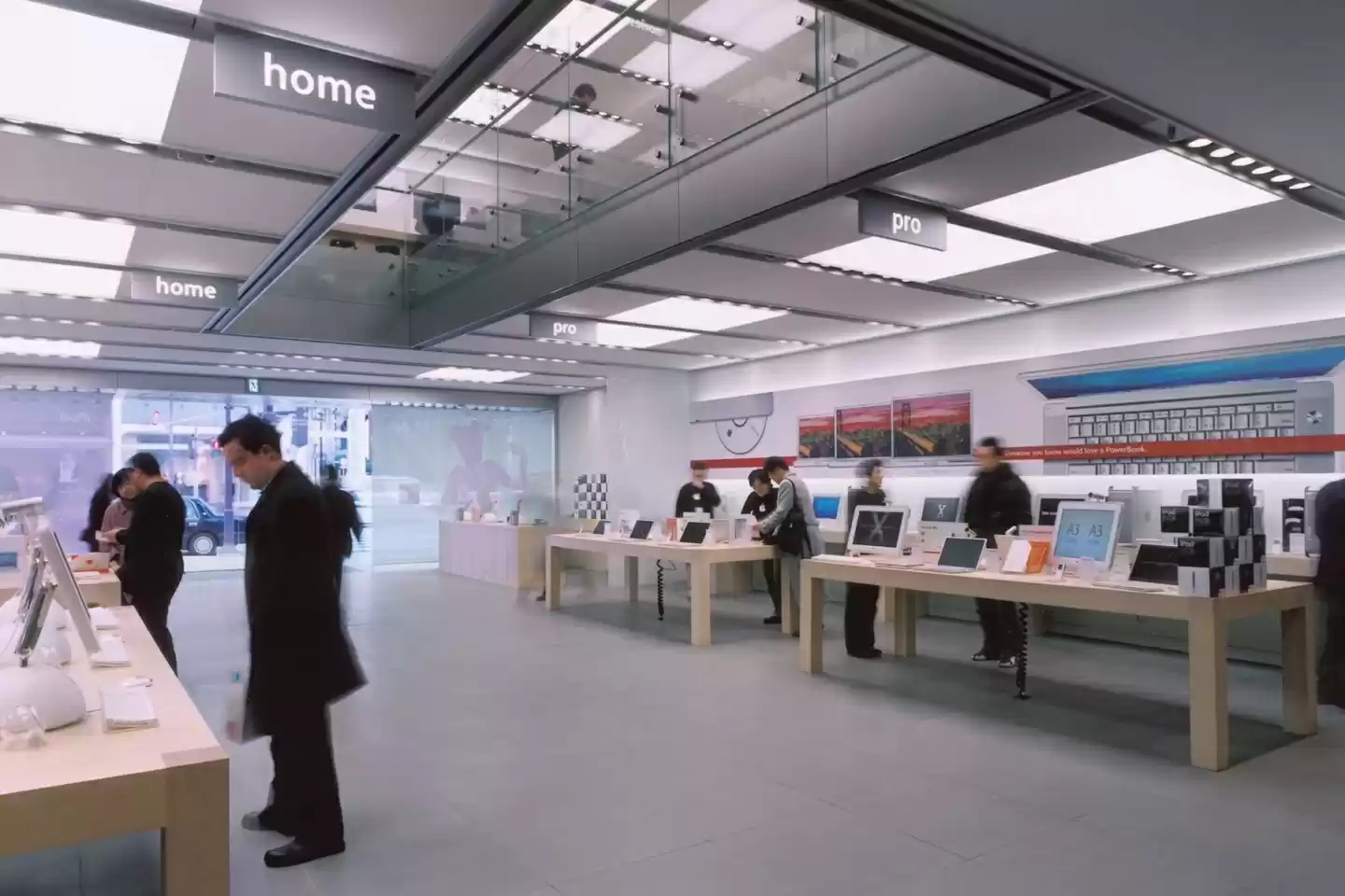 美国境外首店：苹果日本银座店旧照