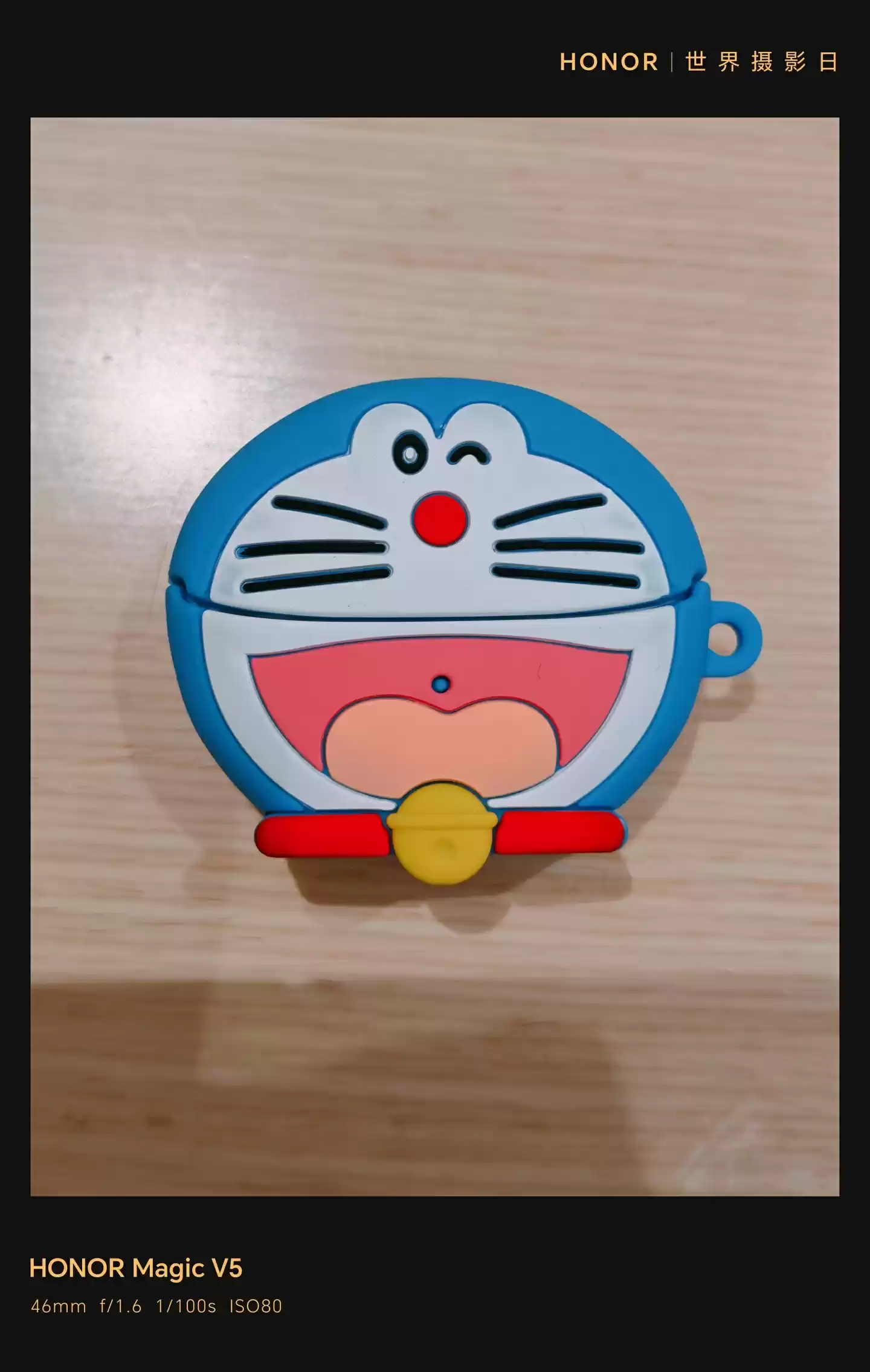 荣耀亲选耳夹式耳机 2 哆啦 A 梦限定礼盒曝光，含定制保护壳、装饰件等