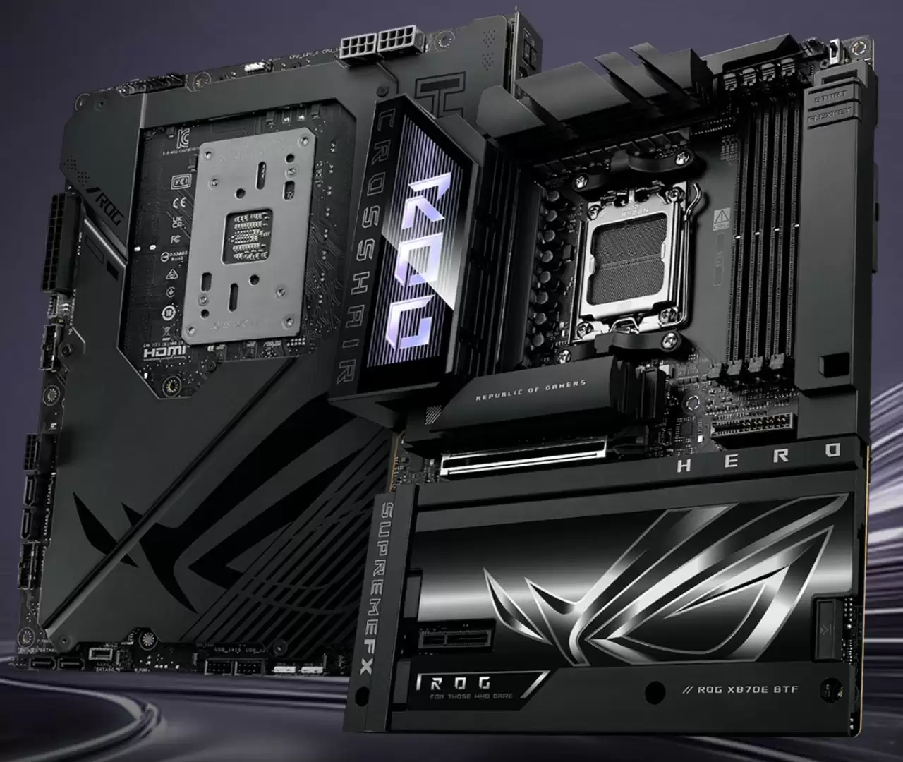 华硕ROG CROSSHAIR X870E HERO BTF主板