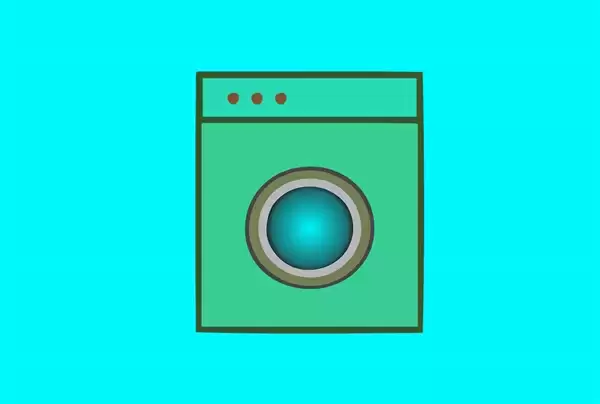 洗衣机清洗对比示意图