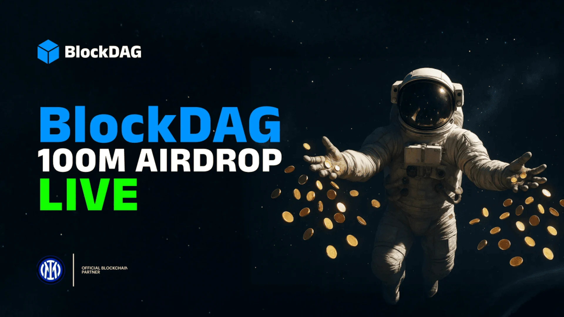 BlockDag空投：参与赢1亿BDAG奖励！