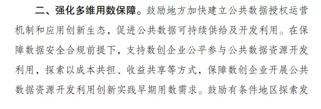 六部门：鼓励有条件地区探索发放数据券