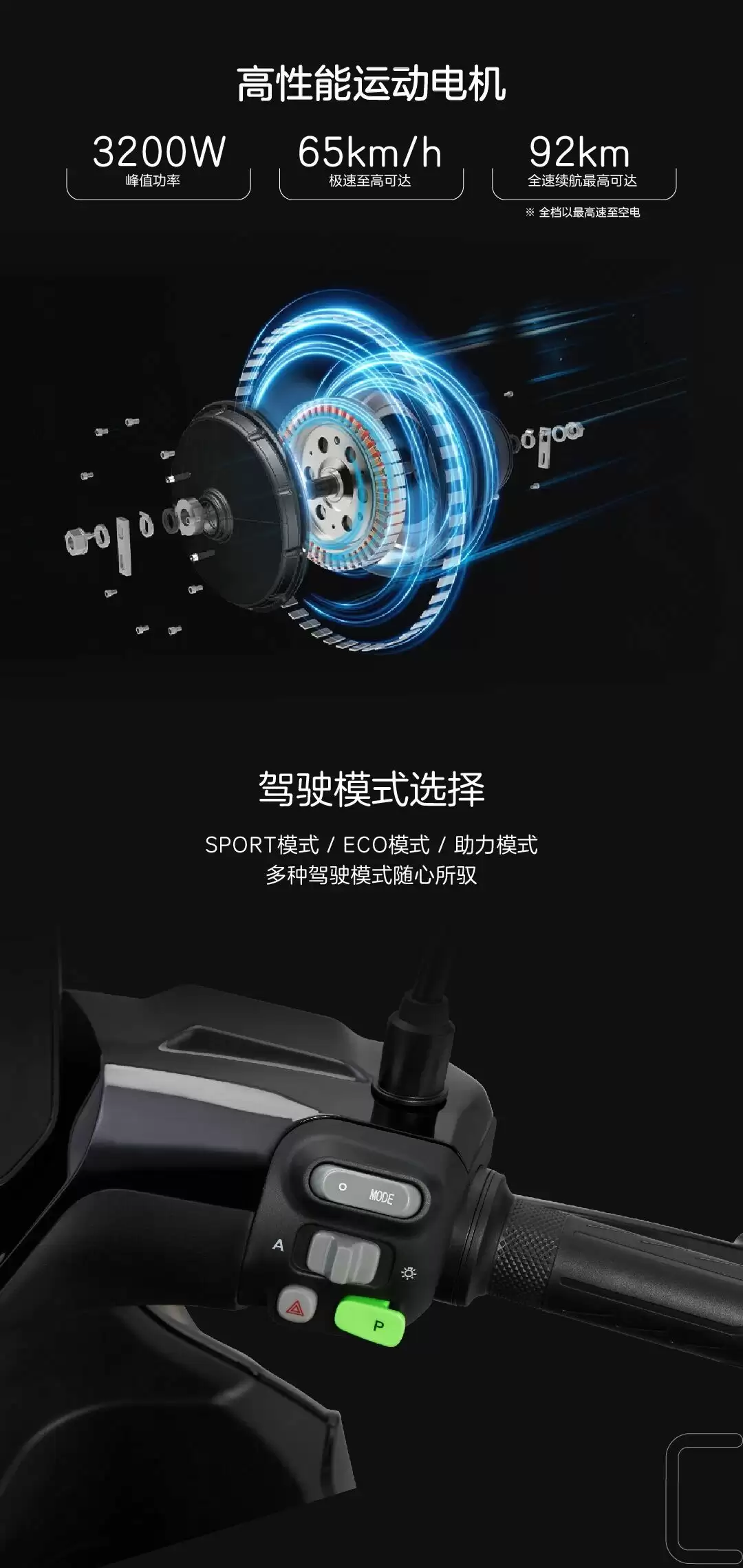 五羊本田推出四款新电动摩托车，5399~29999 元