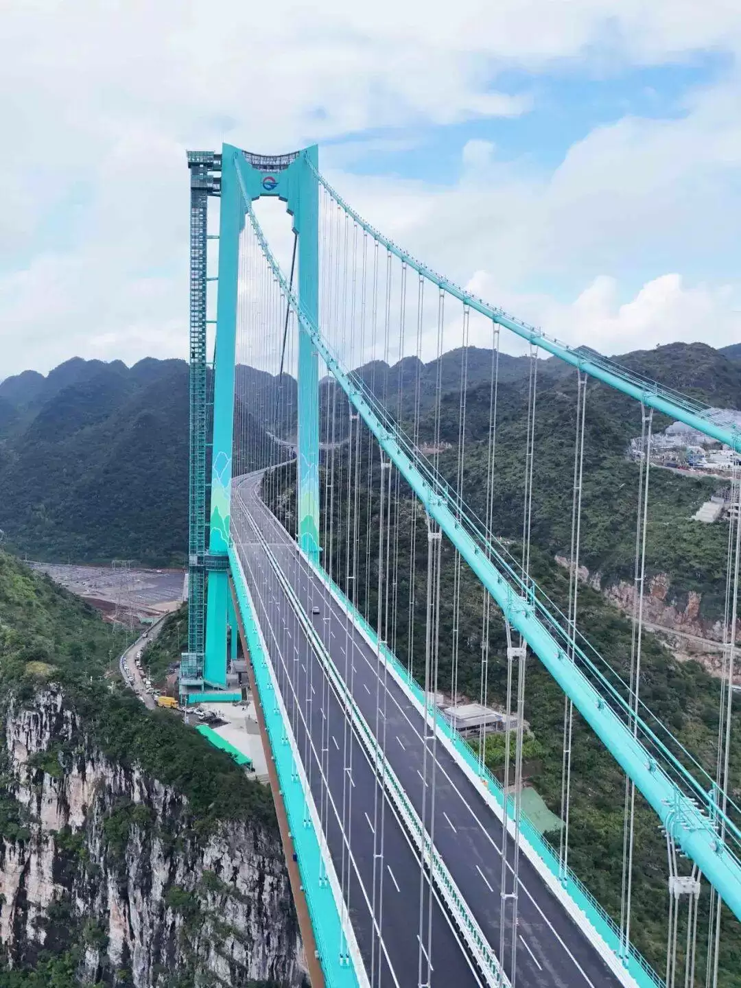 花江峡谷大桥全景