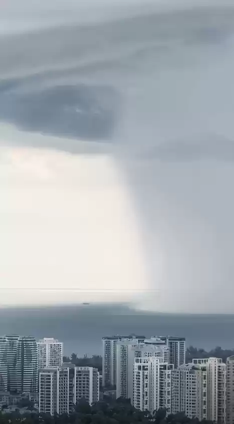 台风路径示意图