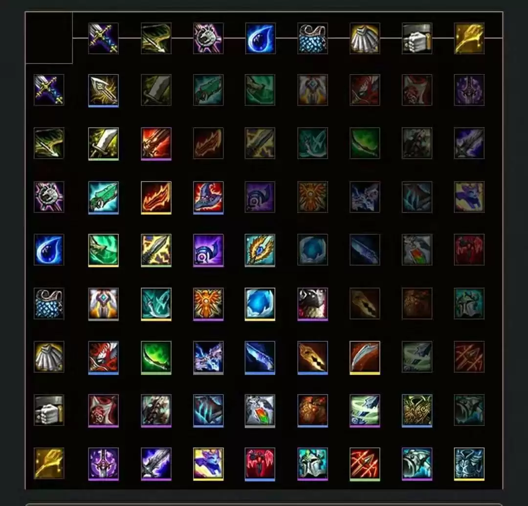 云顶之奕装备合成攻略