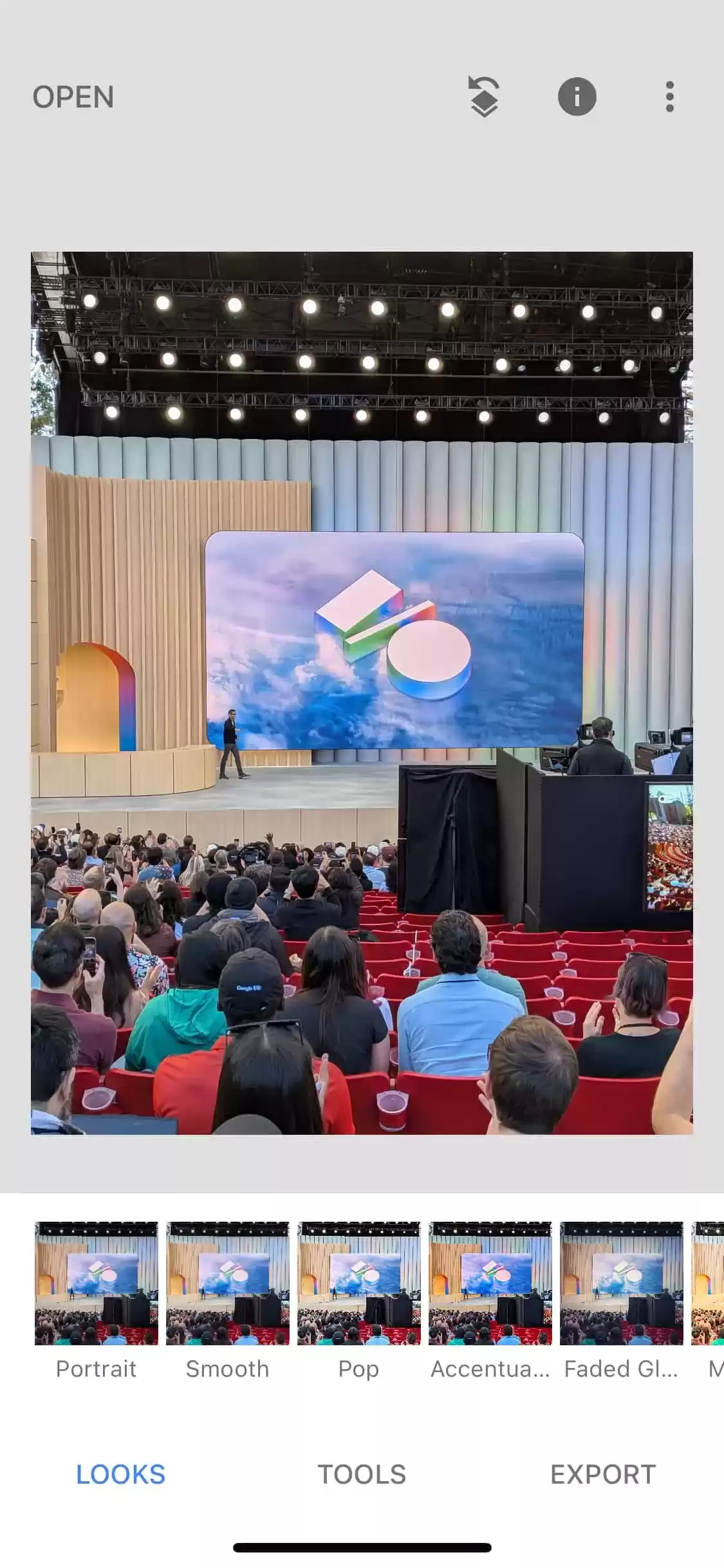 Snapseed操作界面截图4