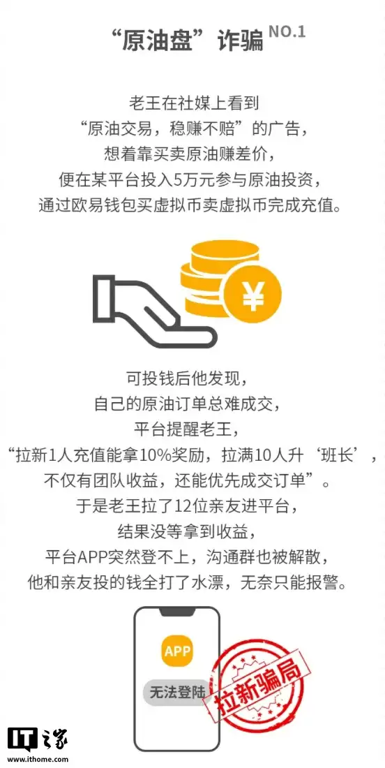微信安全中心：“高收益”资金盘诈骗频发，熟人喊你“赚大钱”都是假投资套路