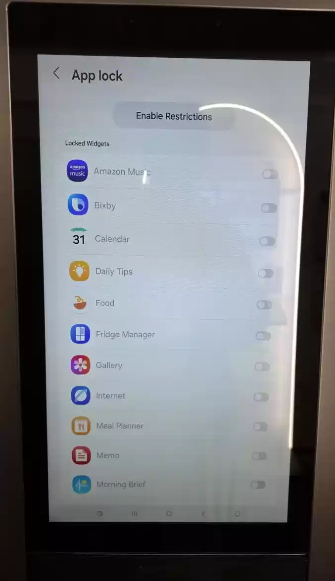 锁住家人的食谱：三星