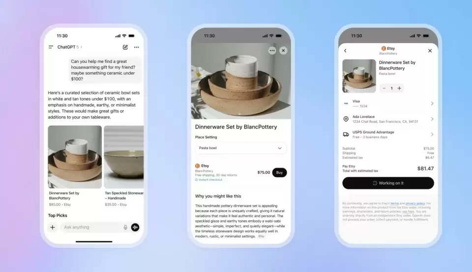 ChatGPT即时结账功能介绍
