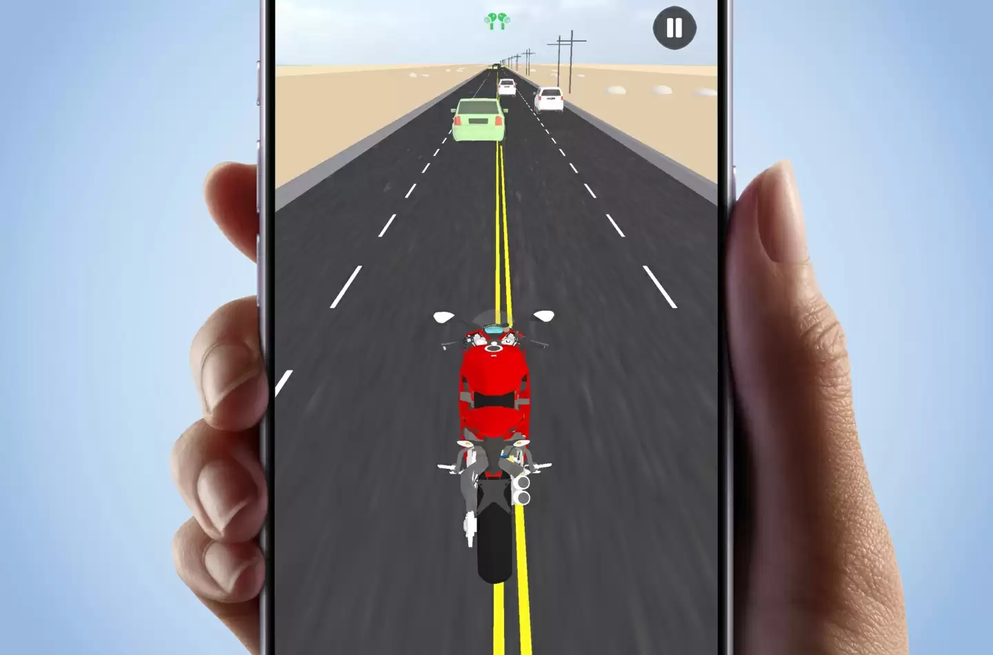 首款能用苹果 AirPods 耳机操控的游戏：摩托车竞速游戏 RidePods 问世