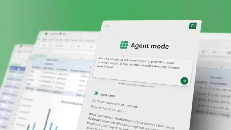 微软 Word、Excel 迎来 Agent Mode:让 AI 成为你的 Office 助理,自动搞定表格与文档