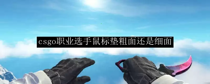 CSGO职业选手鼠标垫选择对比