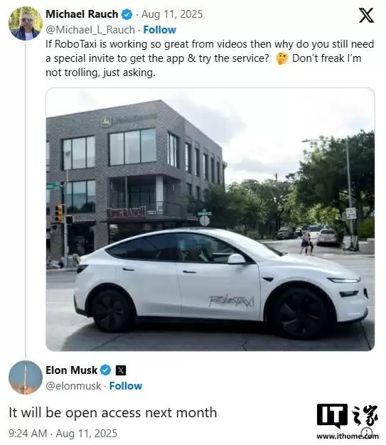 特斯拉Robotaxi车队照片