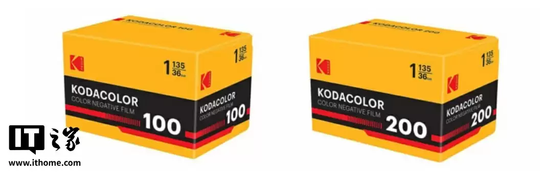 胶片相机“复古潮”,柯达推出两款彩色负片新品