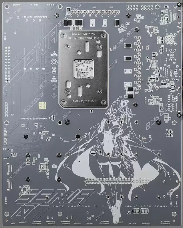 七彩虹 iGame X870 Senna V14“柒小希”主板单品上市，2199 元