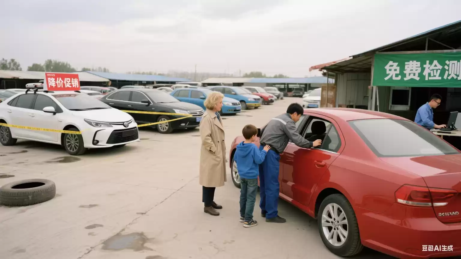 二手车市场乱象