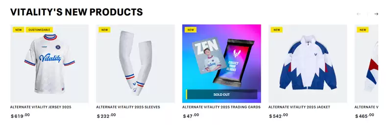 Vitality法国风新队服震撼发布!主场作战限定款+全套周边上线,售价4420元值不值?