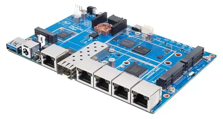 BPI-R4 Lite接口布局