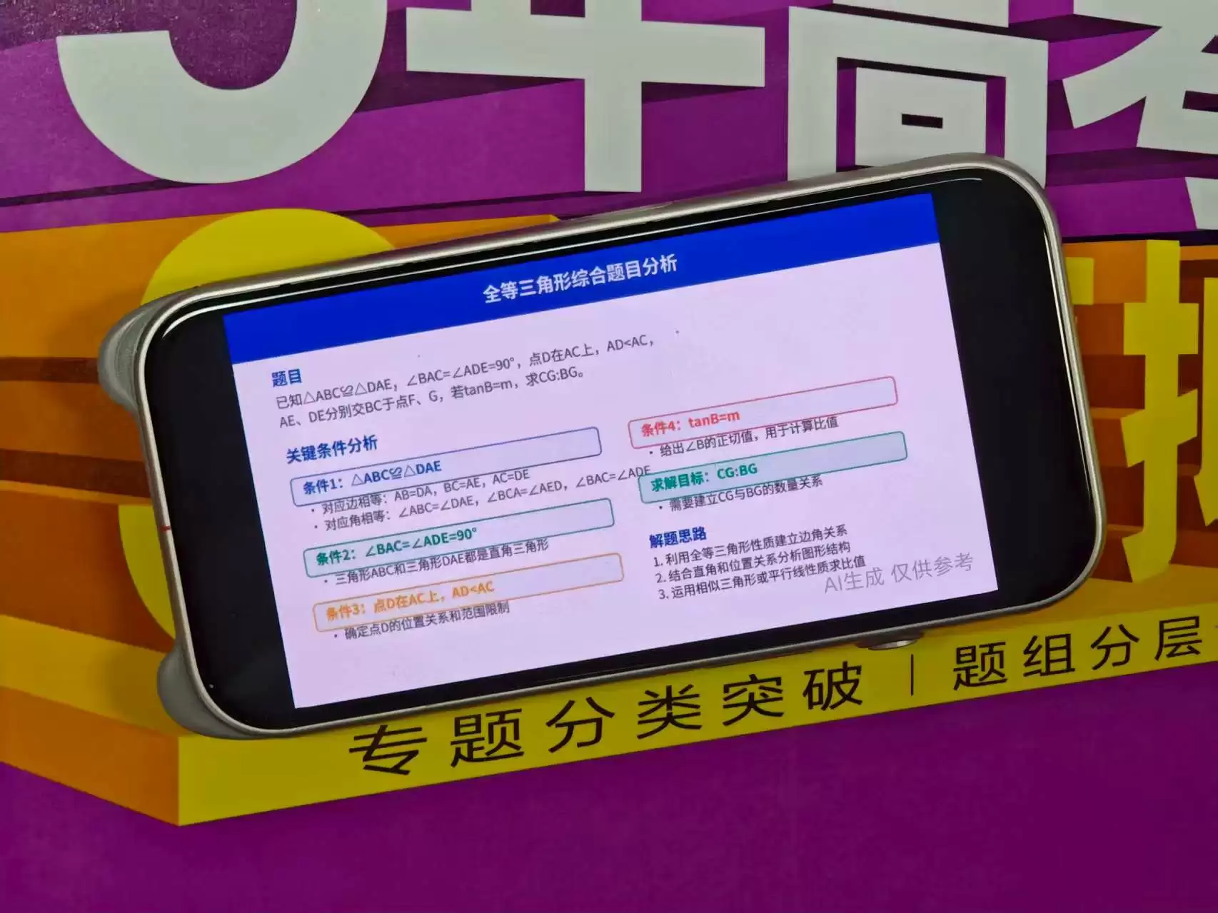 数学题解析效果