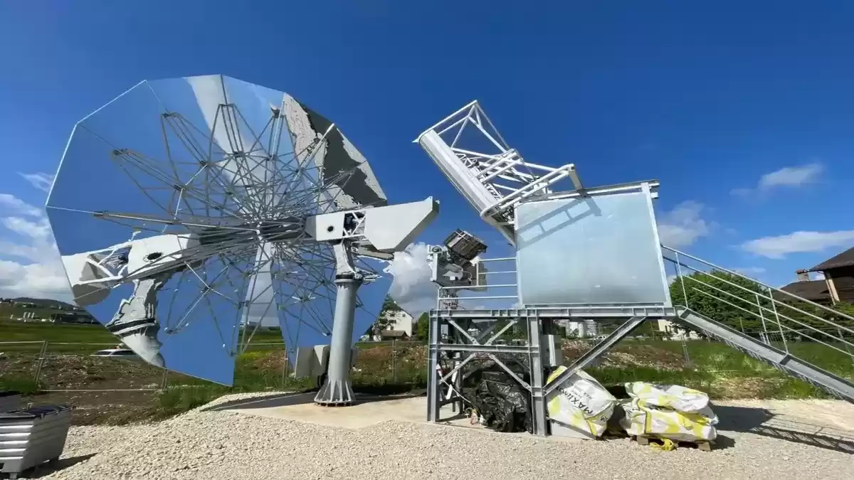 全球首个太阳能熔炉落地瑞士手表发源地，旨在回收冶炼高奢腕表不锈钢废料