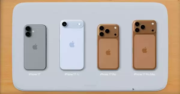 iPhone 17 Pro系列渲染图