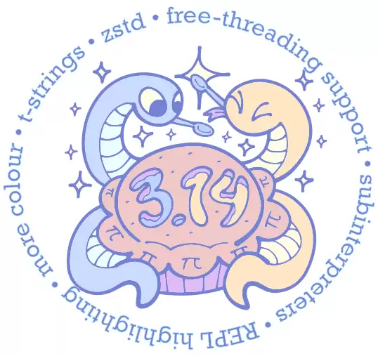 官方玩梗：Python 3.14（πthon）稳定版发布，正式支持自由线程