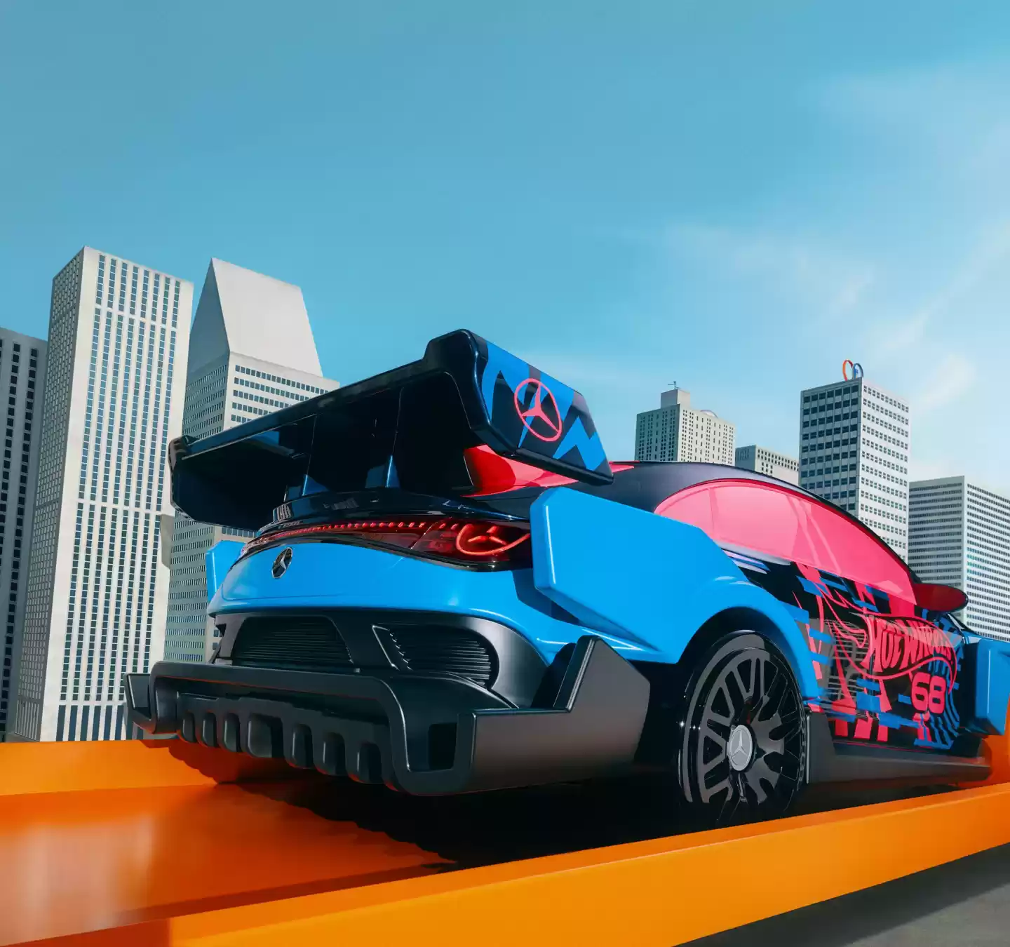 奔驰发布“成年人的玩具”：Hot Wheels 版 CLA 概念车亮相，全球仅 1 辆
