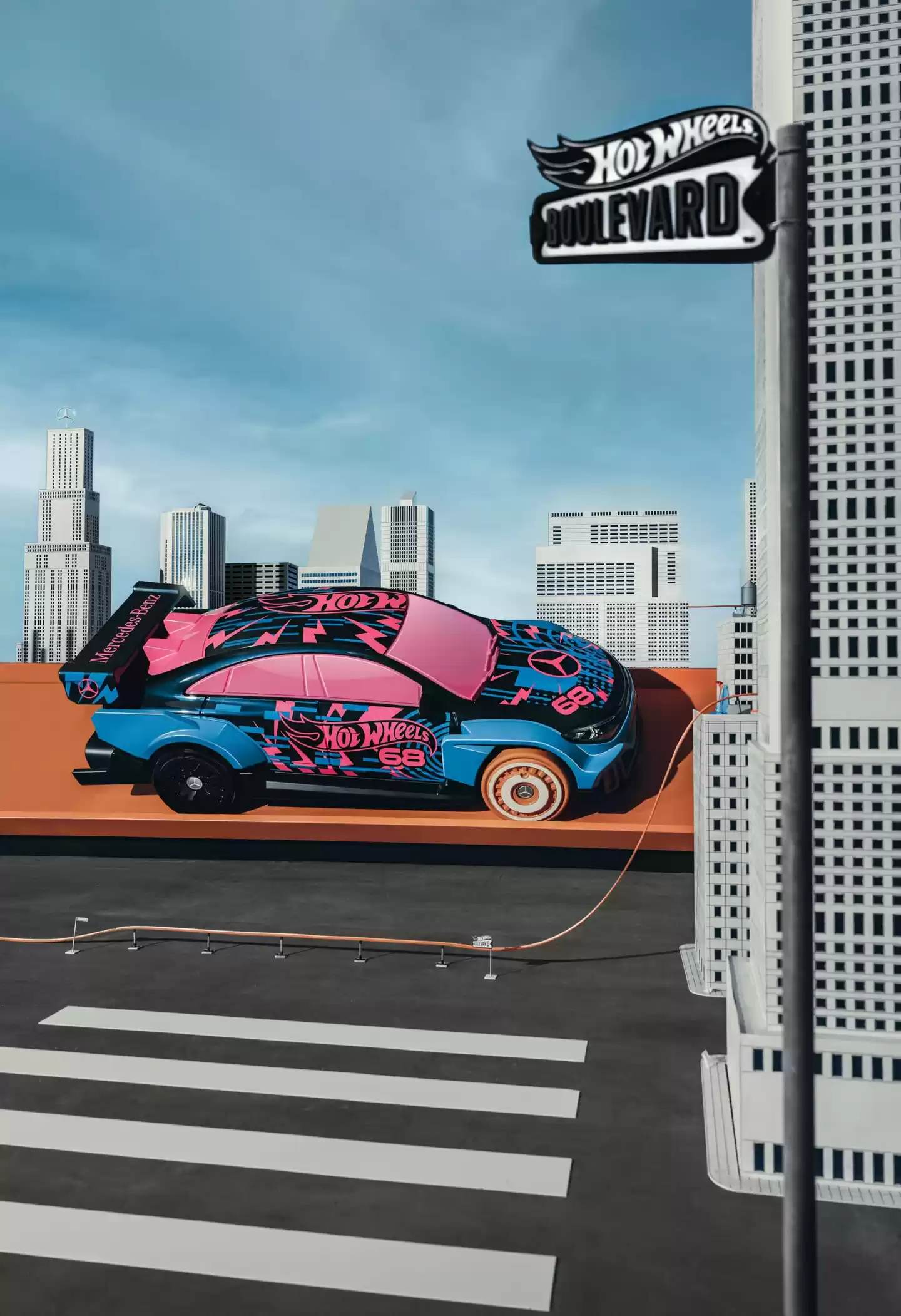 奔驰发布“成年人的玩具”：Hot Wheels 版 CLA 概念车亮相，全球仅 1 辆