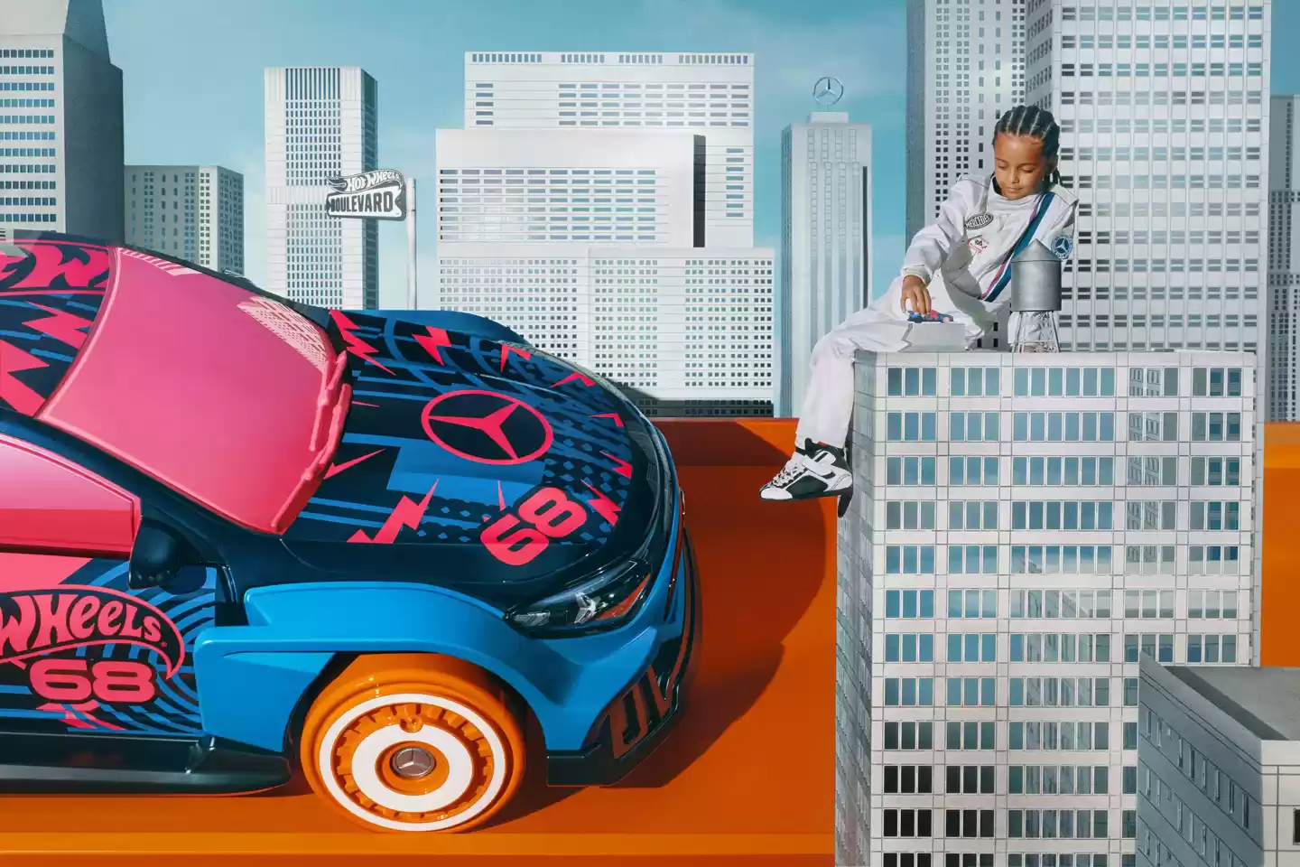 奔驰发布“成年人的玩具”：Hot Wheels 版 CLA 概念车亮相，全球仅 1 辆