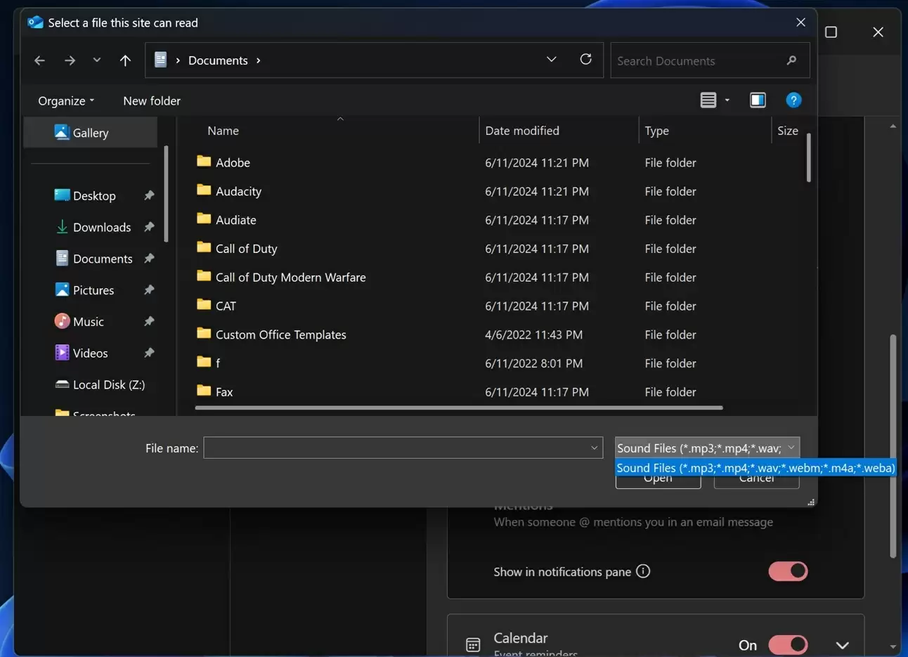 微软 Win11 版 Outlook 推送 9 月更新：定制铃声、邮件跳转等