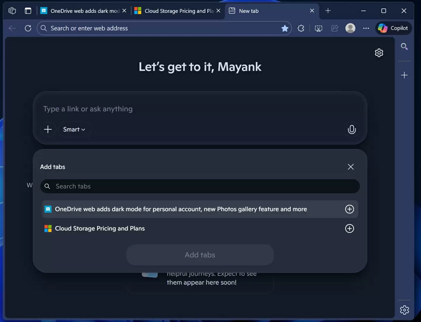 微软 Edge“浏览器操作”功能首曝:AI 扮演你上网,代操作点击、填表等任务