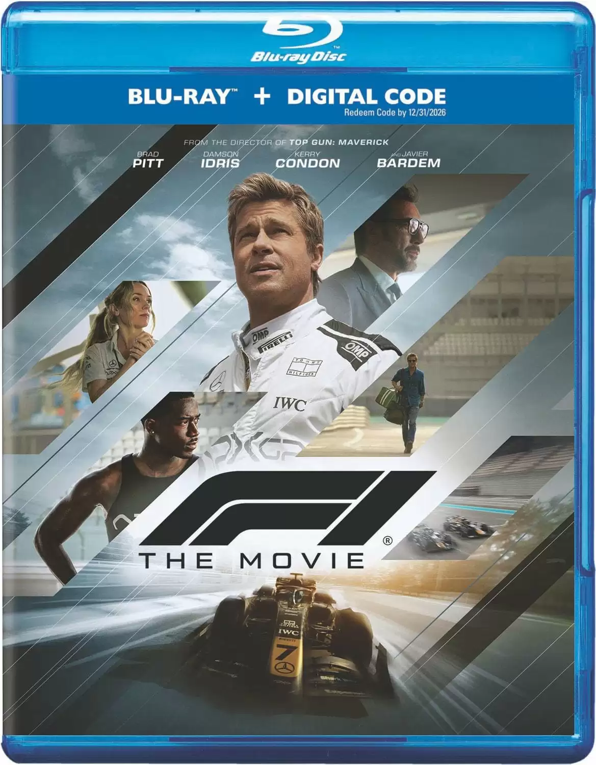 全球最卖座体育电影:《F1:狂飙飞车》推出蓝光 / DVD 实体光盘